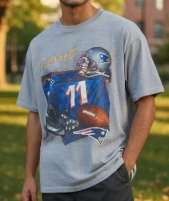 Camiseta De Colección Lee Sports Patriots Drew Bledsoe Gráfica Talla XL  Foto 1 de 4