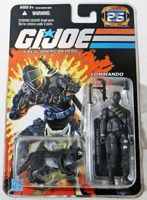 Hasbro GI Joe 2007 25 aniversario ojos de serpiente con variante de madera negra *sellado* Foto 1 de 4