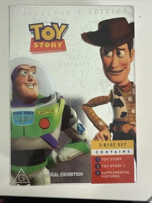 Toy Story 1,2 & 3 - The Ultimate Toy Box DVD - image 1 of 3