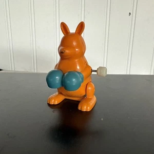 2. 25" Tomy Wind Up Kangaroo Flipper *Pre Owned/Nice Condition* Eyes Are Faded - Picture 1 of 3