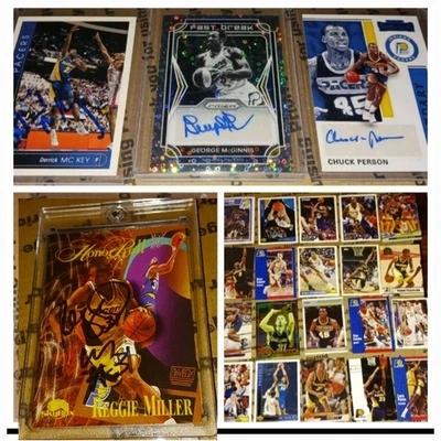 PACERS 50+ REGGIE MILLER, McKEY IP, McGINNIS, C. PERSONA/199 AUTOS/MUCHOS MILLER Foto 1 de 4