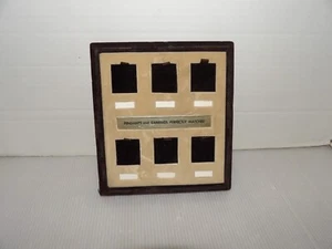 Marco de exhibición de tienda para colgantes y pendientes de 6 espacios-8" x 7" - Imagen 1 de 6