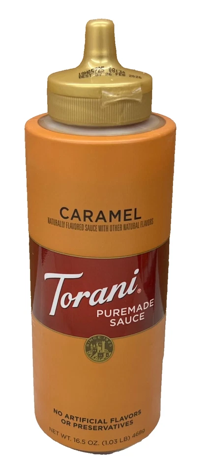 Torani Caramel Puremade Sauce 16.5 oz - Image 1 of 1