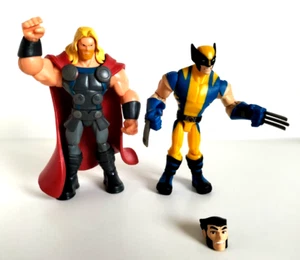 Disney Store Marvel Toybox Thor And Wolverine Action Figure Set - Picture 1 of 9