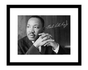 Martin Luther King Jr 8x10 Signed Photo MLK Picture Autographed  - Picture 1 of 2