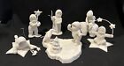 Snowbabies 1992 Dept 56 "Can I Help Too?" Boxed Figurine Set Of 6