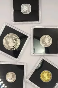 Philippines 1975 Proof Coin Set.Lot Of 5.Franklin Mint. - Picture 1 of 7