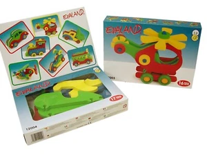 (33069) JUEGO PUZZLE GOMA EVA COLORES HELICOPTERO EVALAND INFANTIL - Picture 1 of 1