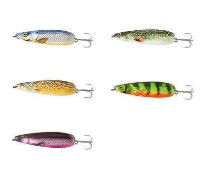 Fladen Trolling Realistic Spoon Trollingblinker 18g/32g Hecht-Blinker Lachsköder - Bild 1 von 2