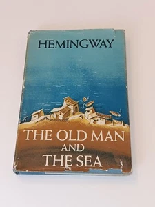 THE OLD MAN AND THE SEA by Ernest Hemingway  "W"  1952 DJ/HC - Picture 1 of 7