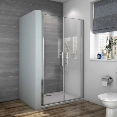 Pendeltür Nischentür Duschtür Duschabtrennung Duschkabine Schwingtür NANO Dusche - Bild 1 von 4