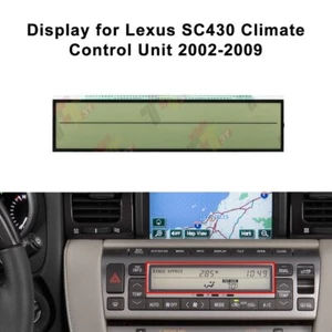 Display for Lexus SC430 Climate Control Unit 55900-24260 146430-9136 - Picture 1 of 9