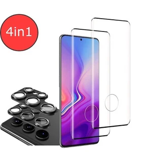 2x Protector Cristal 2.5D Samsung Galaxy S25 S24 S23 S22 S21 S10 S20 + 2x Protector Cámara - Imagen 1 de 50