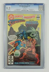 DC Comics Presents #47 CGC 9.2 1st He-Man & Skeletor in comics MOTU white pages - Picture 1 of 3
