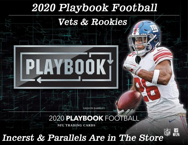 2020 Playbook Football🏈Complete Your Set🏈Vets & Rookies🏈Pick Your Player 6/3 - Image 1 of 1