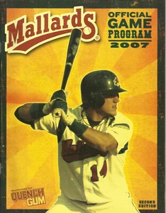 Programa de béisbol de ligas menores Madison Mallards 2007 contra Duluth Huskies - Imagen 1 de 1