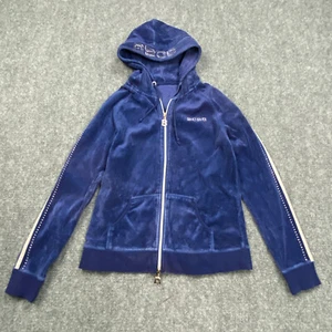 Vintage Bebe Jacket Hoodie Terry Velvet Gems Size Small Y2K - Picture 1 of 14