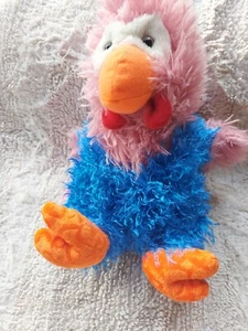 Plush Multi Colored Chicken. - Picture 1 of 7