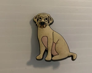 Yellow Lab Jibbitz - Picture 1 of 2