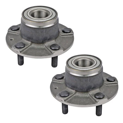 Par de cojinetes de cubo de rueda trasera para 1993-2001 2002 Mazda 626 MX-6 Ford Probe sin ABS Foto 1 de 4