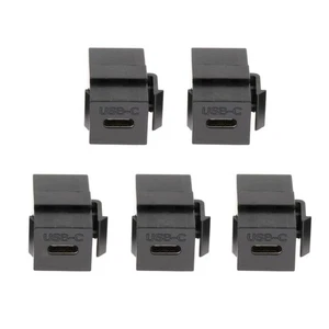 5 typ C Buchsen Einfügen Stecker Konverter mit - Afbeelding 1 van 4