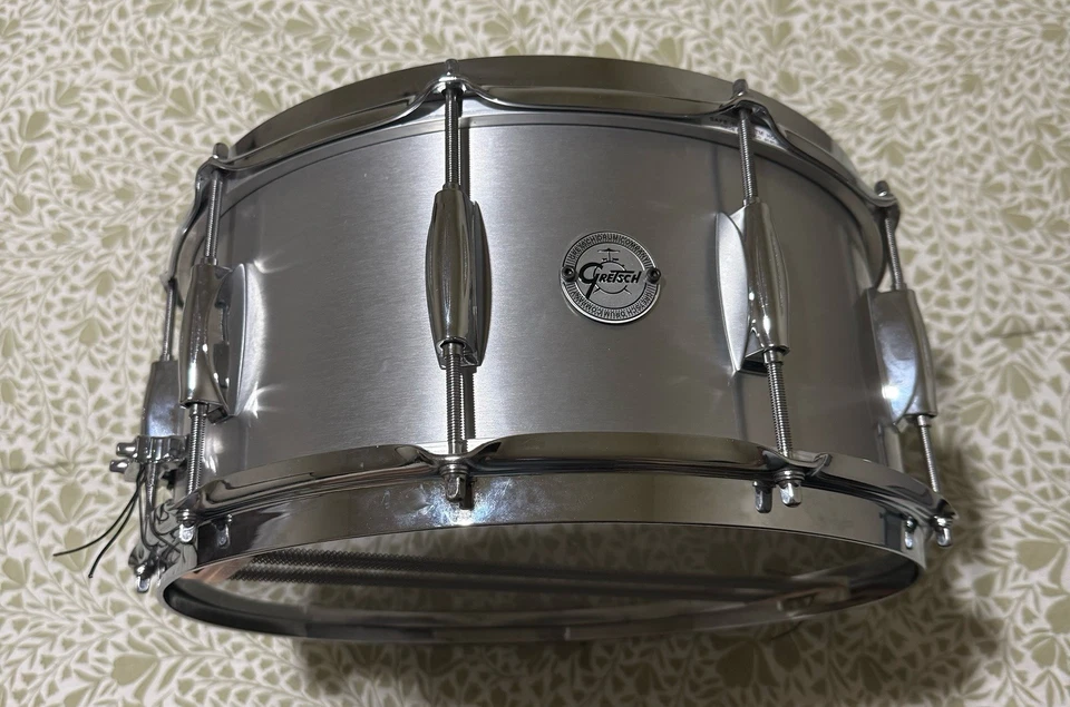 Tambor Gretsch Full Range Series Grand Prix Aluminio 6.5x14" Foto 1 de 4