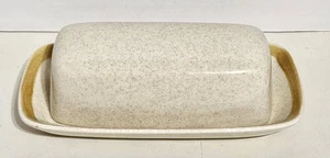Mikasa Stone Manor 1/4 Lb Covered Butter F5800 Vintage - Picture 1 of 10