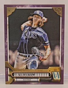 2022 Topps Gypsy Queen Baseball Tyler Glasnow #175 viola /75 Tampa Bay Rays - Foto 1 di 2