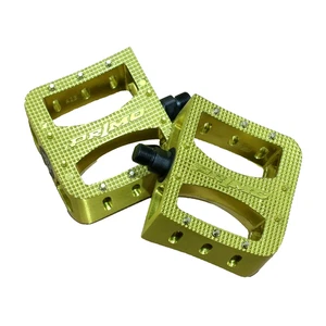 Pedales de aluminio Primo BMX S Super Tendernizer 9/16 pulgadas dorados - Imagen 1 de 1