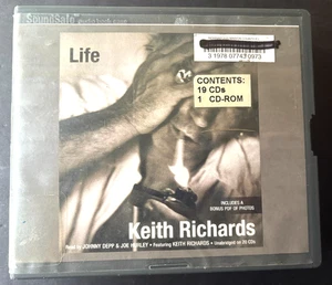 Keith Richards Life 20 CD Audiobook Johnny Depp Unabridged - Bild 1 von 4