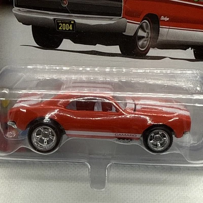 Hot Wheels '67 Camaro 2004 Holiday Rod con RR's~DISEÑO MADERA LARRY**COMO NUEVO**¡LIMITADO! Foto 1 de 4
