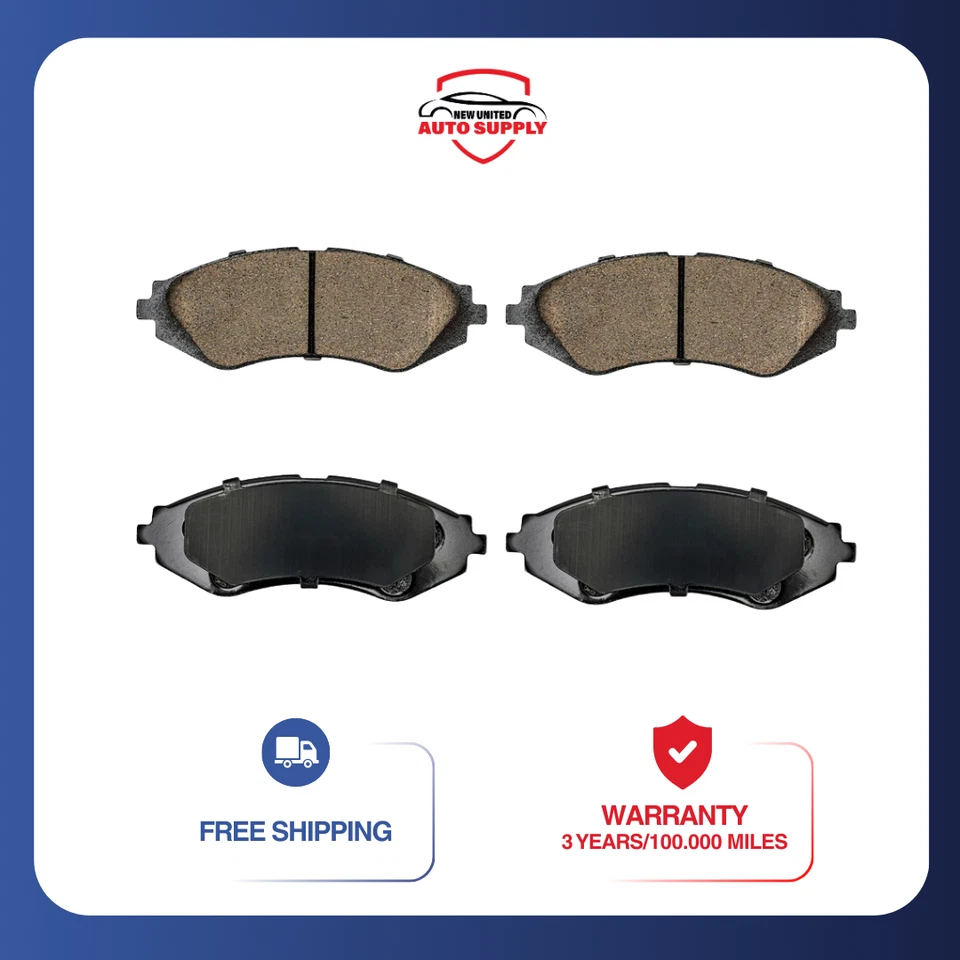 Juego de pastillas de freno delanteras de cerámica para Chevrolet Spark 2013-2015 Pontiac G3 2007-2010 Foto 1 de 4