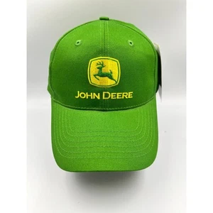 John Deere Mütze Cap verstellbar Logo grün gelb Baseball - Bild 1 von 6