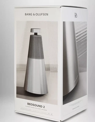 Bang & Olufsen Beosound 2, 3rd Generation, Natural Aluminum. Factory Sealed.