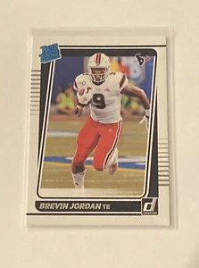 2021 Panini Donruss Rated Rookie Brevin Jordan #308 Texans - Picture 1 of 1