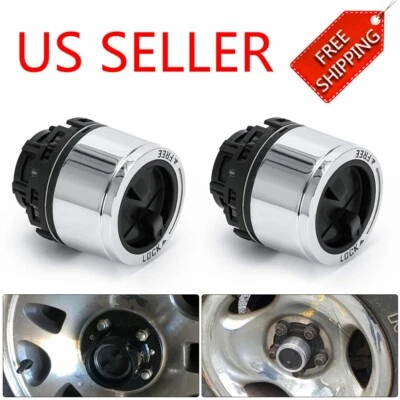 2x Front Manual Locking Hubs For Ford Ranger 1999-2000 Mazda Pickup 2001-2008 - Image 1 of 4