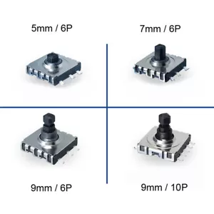 Tastschalter für mobile Navigation 5mm 7mm 9mm Höhe 6Pin oder 10Pin 10/100 Stück - Bild 1 von 3