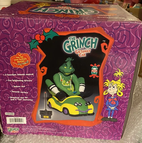Rare! Radio Shack’s How The Grinch Stole Christmas Remote Control Car New! Cover