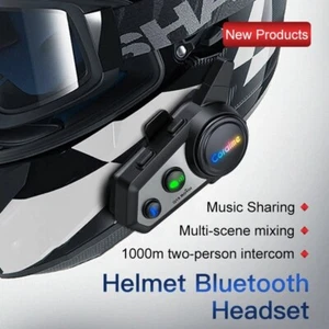 Q8 Motorcycle Helmet Bluetooth IntercomMusic Sharing - Picture 1 of 10