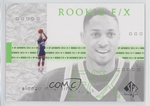 2013-14 SP Authentic 2001-02 SP Rookie FX Alonzo Mourning #63 HOF