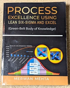 Process Excellence Using Lean Six-Sigma and Excel: Merwan Mehta (2024) - Imagen 1 de 6