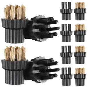 12 Pcs Mop Accessories Steam Cleaner Replacement Brush Heads Steamer Cleaning - Picture 1 of 12