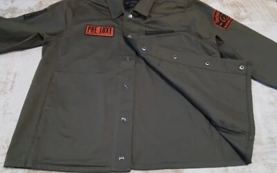 New Harley-Davidson Working Man Overshirt XL Green Grape Leaf Shirt NWT - Image 1 of 4