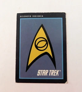 Star Trek Sciences Insignia Card #259 25th Anniversary Card 1991 - Picture 1 of 2
