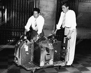 Slot machine bambola fuori carrello vintage 8x10 ristampa di vecchia foto - Foto 1 di 1