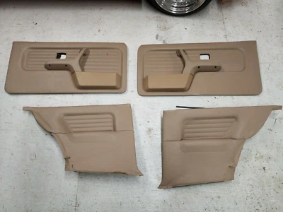 BMW E30 325i 2dr door panels , beige rare - Image 1 of 4