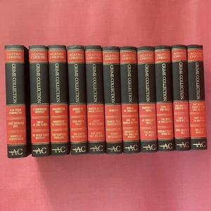 1970s Agatha Christie Crime Collection Hardback Poirot Miss Marple MULTI-LISTING - Picture 1 of 61