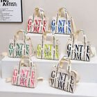 Canvas Crossbody Bags Letter Painted Messenger Bag  Birthday Gifts