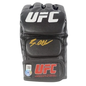 Guanto firmato Brendan Allen UFC MMA Beckett BAS COA oro Sharpie peso medio - Foto 1 di 6