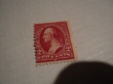 U.S. Postage Stamp #279 B, Red, George Washington, MPLH, 2 Cent, 1895, W.M. USPS